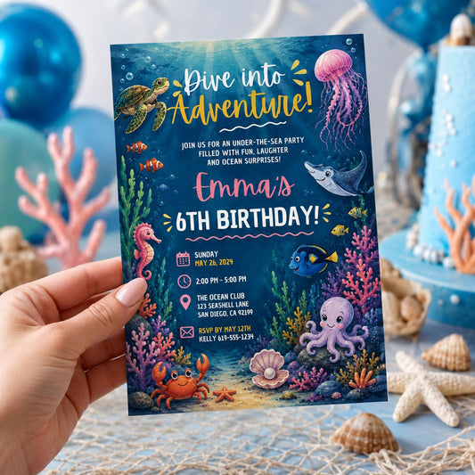 Editable Neon Glow Birthday Invitation Canva Template, Neon Cute Modern Fun Themed Custom DIY Chic Party Invite, Printable Digital Download.