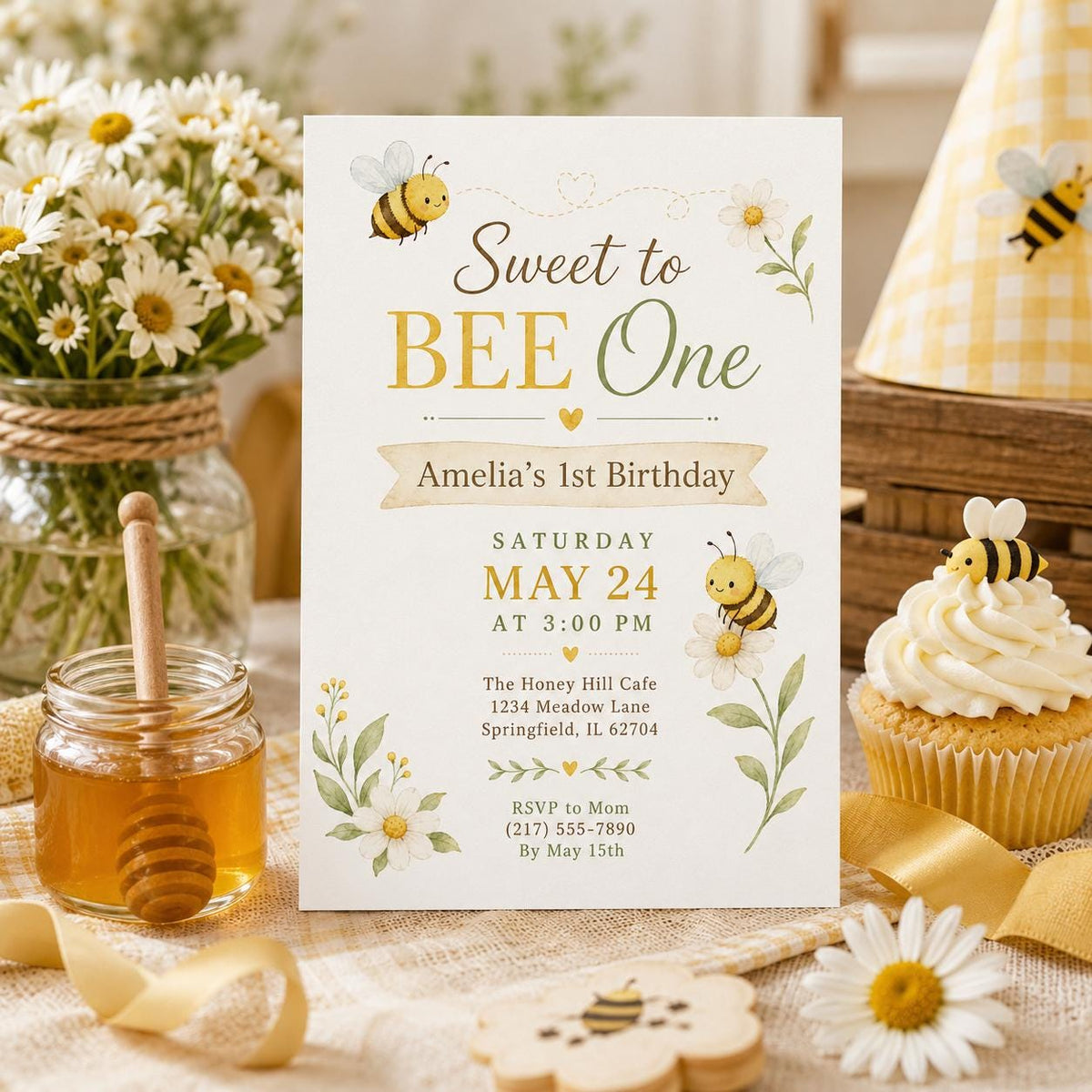 Editable Sweet Treats Birthday Invitation Canva Template, Kids Sweet Cute Modern Fun DIY Chic Teen Party Invite, Printable Digital Download.