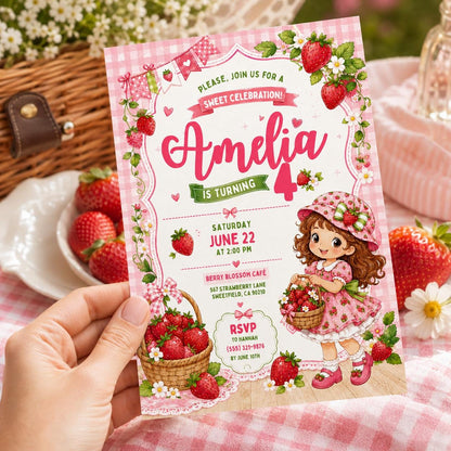 Editable Sweet Treats Birthday Invitation Canva Template, Girls Kids Sweet Cute Fun DIY Chic Tween Party Invite, Printable Digital Download.