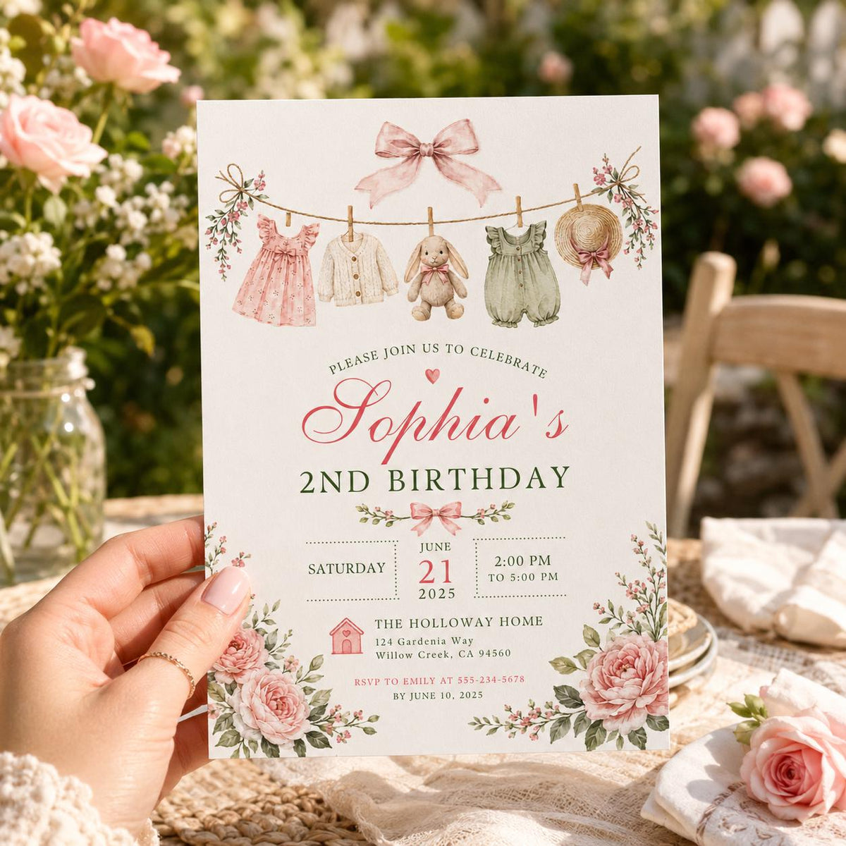 Editable Ciao Italian Baby Shower Invitation Canva Template, Girls Kids Cute Modern Fun Themed DIY Party Invite, Printable Digital Download.