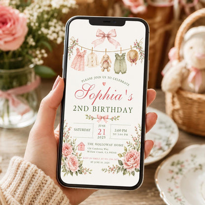 Editable Ciao Italian Baby Shower Invitation Canva Template, Girls Kids Cute Modern Fun Themed DIY Party Invite, Printable Digital Download.