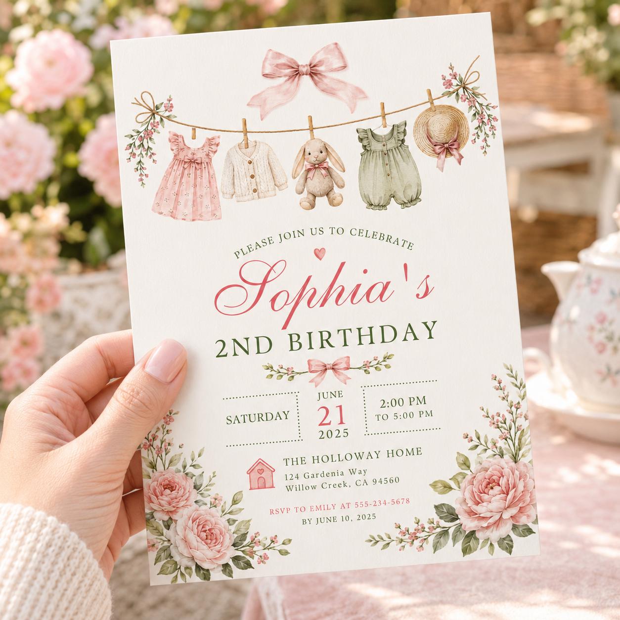 Editable Ciao Italian Baby Shower Invitation Canva Template, Red Girls Kids Cute Fun DIY Chic Teen Party Invite, Printable Digital Download.