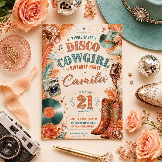 Editable Life of Birthday Invitation Canva Template, Girls Cute Fun DIY Sweet Chic Kids Teen Tween Party Invite, Printable Digital Download.