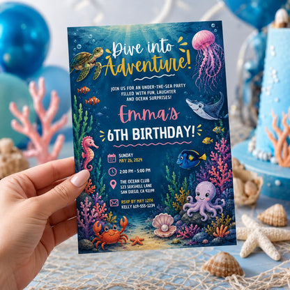 Editable Neon Glow Birthday Invitation Canva Template, Neon Cute Modern Fun Themed Custom DIY Chic Party Invite, Printable Digital Download.