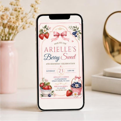 Editable Sweet Treats Birthday Invitation Canva Template, Kids Sweet Cute Modern Fun DIY Chic Teen Party Invite, Printable Digital Download.