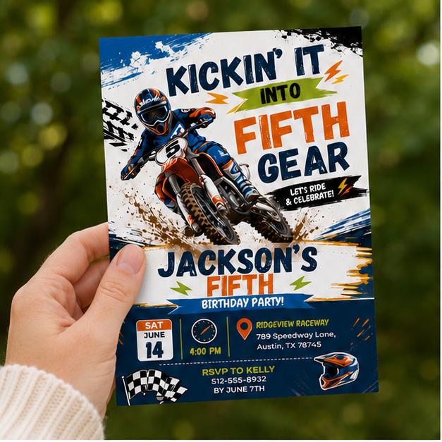Editable Race Car Birthday Invitation Canva Template, Boho Boys Kids Racing Cute Fun DIY Chic Teen Party Invite, Printable Digital Download.