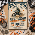 Editable Race Car Birthday Invitation Canva Template, Boho Boys Kids Racing Cute Fun DIY Chic Teen Party Invite, Printable Digital Download.