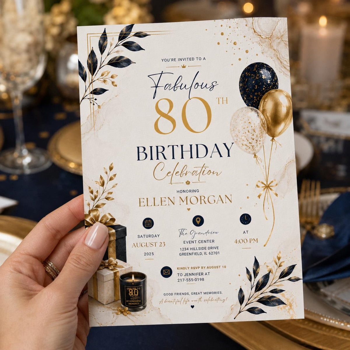 Editable Floral Birthday Invitation Canva Template, Blush Girls Adult Cute Fun DIY Sweet Chic Kids Party Invite, Printable Digital Download.