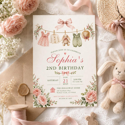 Editable Ciao Italian Baby Shower Invitation Canva Template, Girls Kids Cute Modern Fun Themed DIY Party Invite, Printable Digital Download.
