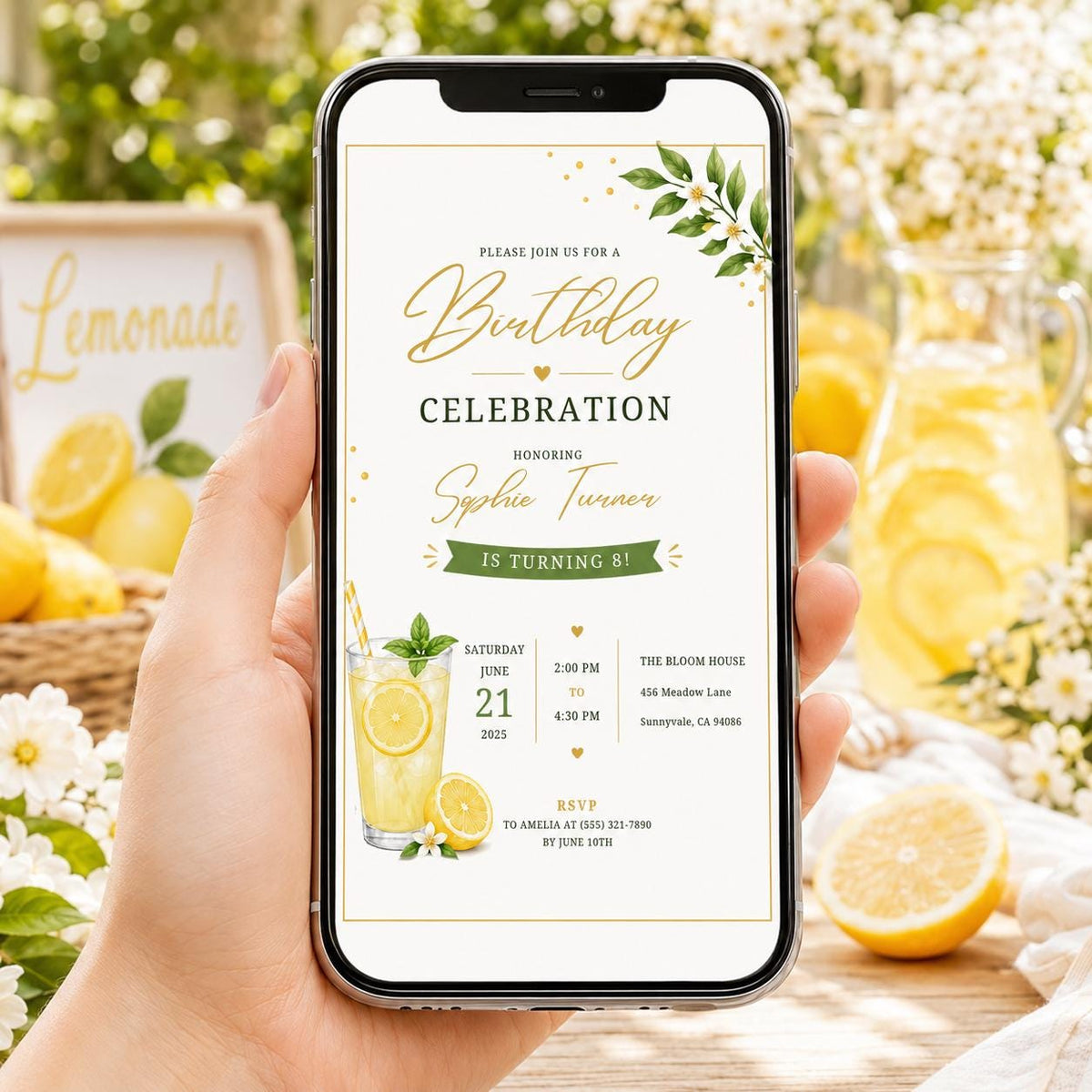 Editable Brunch Birthday Invitation Canva Template, Girls Adult Brunch Cute Fun DIY Chic Kids Teen Party Invite, Printable Digital Download.