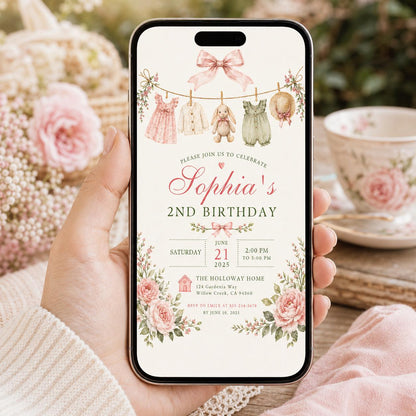 Editable Ciao Italian Baby Shower Invitation Canva Template, Red Girls Kids Cute Fun DIY Chic Teen Party Invite, Printable Digital Download.