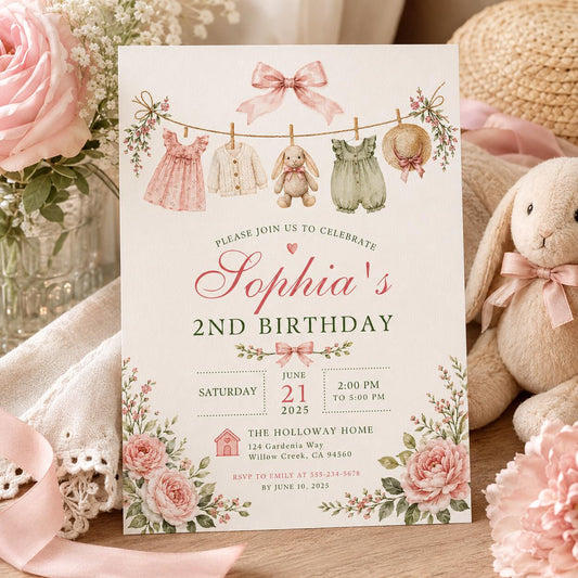 Editable Ciao Italian Baby Shower Invitation Canva Template, Red Girls Kids Cute Fun DIY Chic Teen Party Invite, Printable Digital Download.
