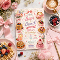 Editable Pink Bow Birthday Invitation Canva Template, Girls Adult Bow Cute Fun DIY Sweet Chic Kids Party Invite, Printable Digital Download.