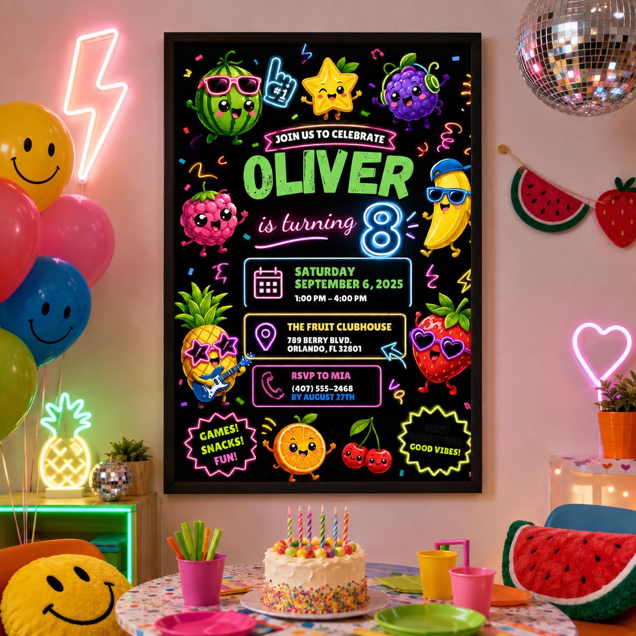 Editable Honey Bear Birthday Invitation Canva Template, Kids Bear Cute Modern Fun Themed DIY Sweet Party Invite, Printable Digital Download.