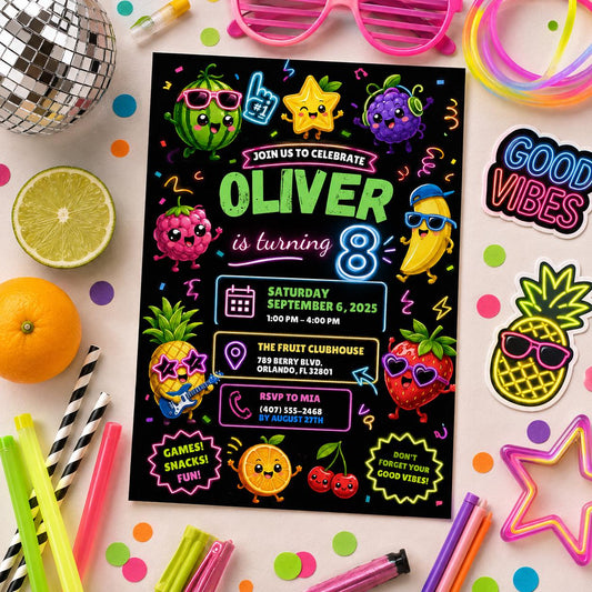 Editable Honey Bear Birthday Invitation Canva Template, Kids Bear Cute Modern Fun Themed DIY Sweet Party Invite, Printable Digital Download.