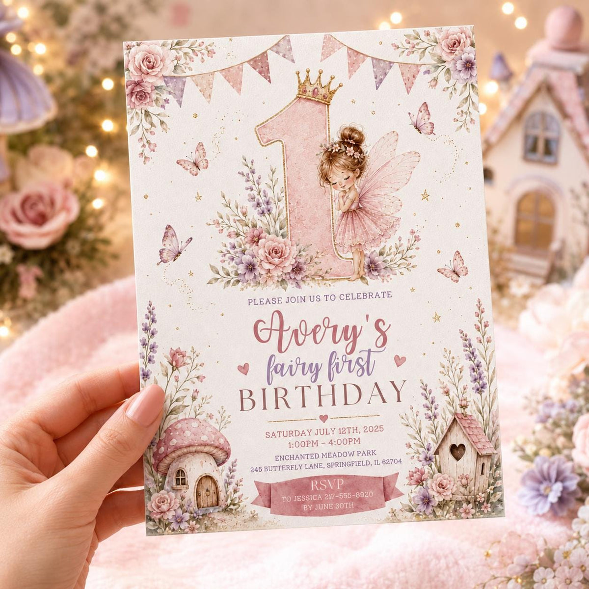 Editable Tea Birthday Invitation Canva Template, Girls Kids Tea Cute Fun DIY Sweet Chic Teen Tween Party Invite, Printable Digital Download.