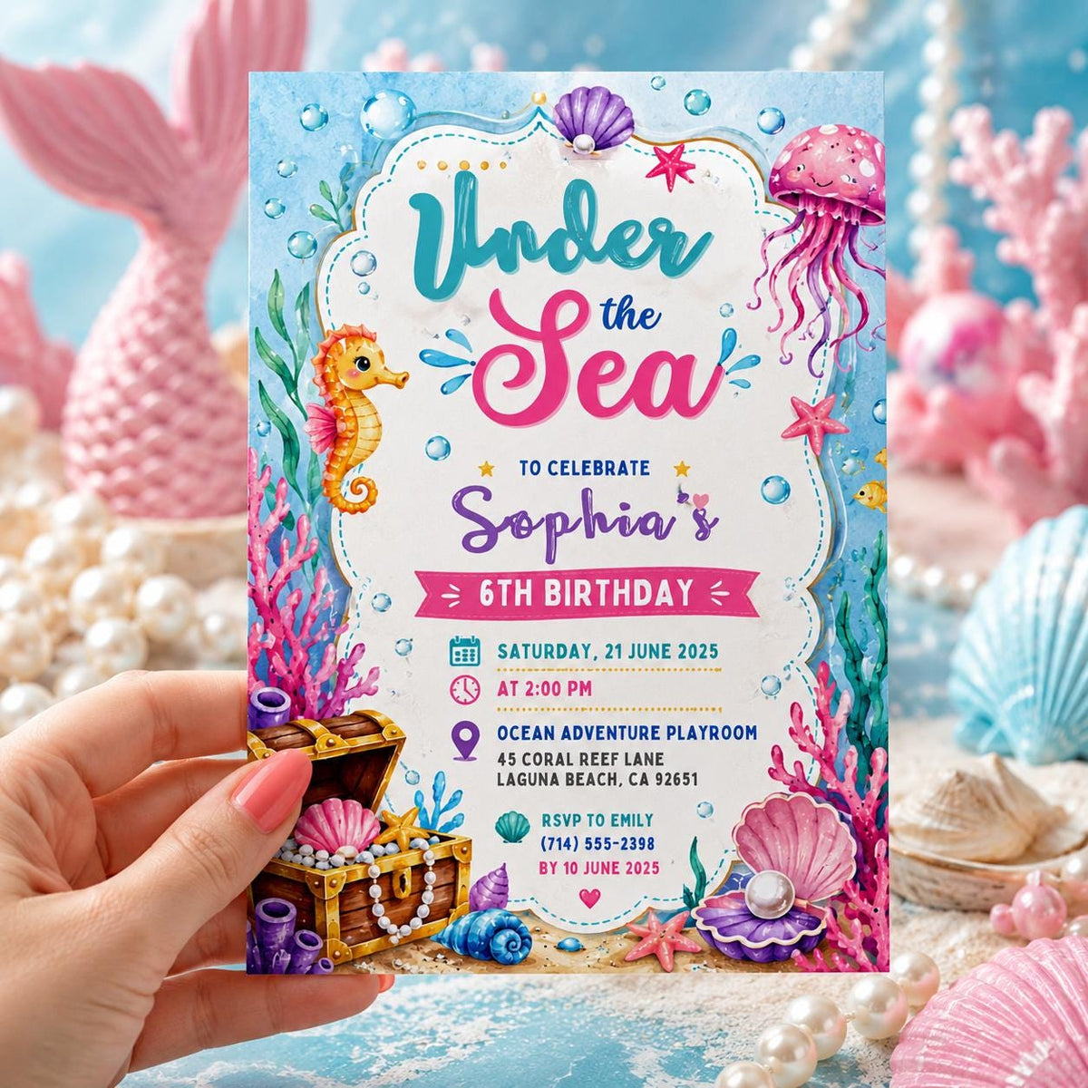 Editable Neon Glow Birthday Invitation Canva Template, Boys Neon Cute Fun DIY Sweet Chic Kids Teen Party Invite, Printable Digital Download.