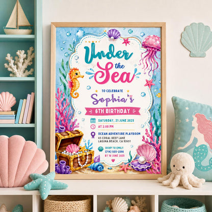 Editable Neon Glow Birthday Invitation Canva Template, Boys Neon Cute Fun DIY Sweet Chic Kids Teen Party Invite, Printable Digital Download.