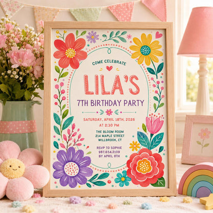 Editable Pool Birthday Invitation Canva Template, Kids Pool Cute Modern Fun Themed Custom DIY Chic Party Invite, Printable Digital Download.