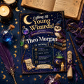 Editable Wizards Witches Birthday Invitation Canva Template, Cute Modern Fun Themed DIY Sweet Chic Party Invite, Printable Digital Download.