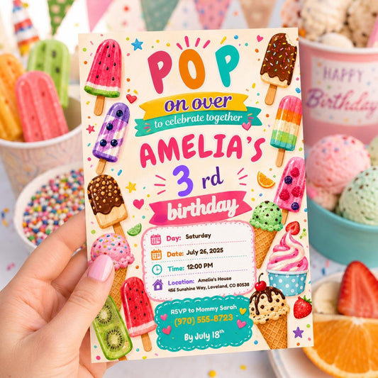 Editable Pool Birthday Invitation Canva Template, Cream Pool Cute Modern Fun Themed DIY Sweet Chic Party Invite, Printable Digital Download.