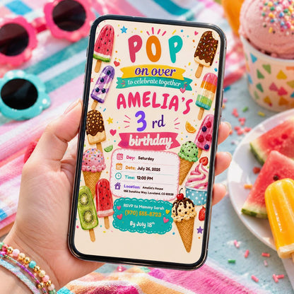 Editable Pool Birthday Invitation Canva Template, Cream Pool Cute Modern Fun Themed DIY Sweet Chic Party Invite, Printable Digital Download.
