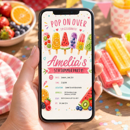 Editable Pool Birthday Invitation Canva Template, Cream Pool Cute Modern Fun Themed DIY Sweet Chic Party Invite, Printable Digital Download.
