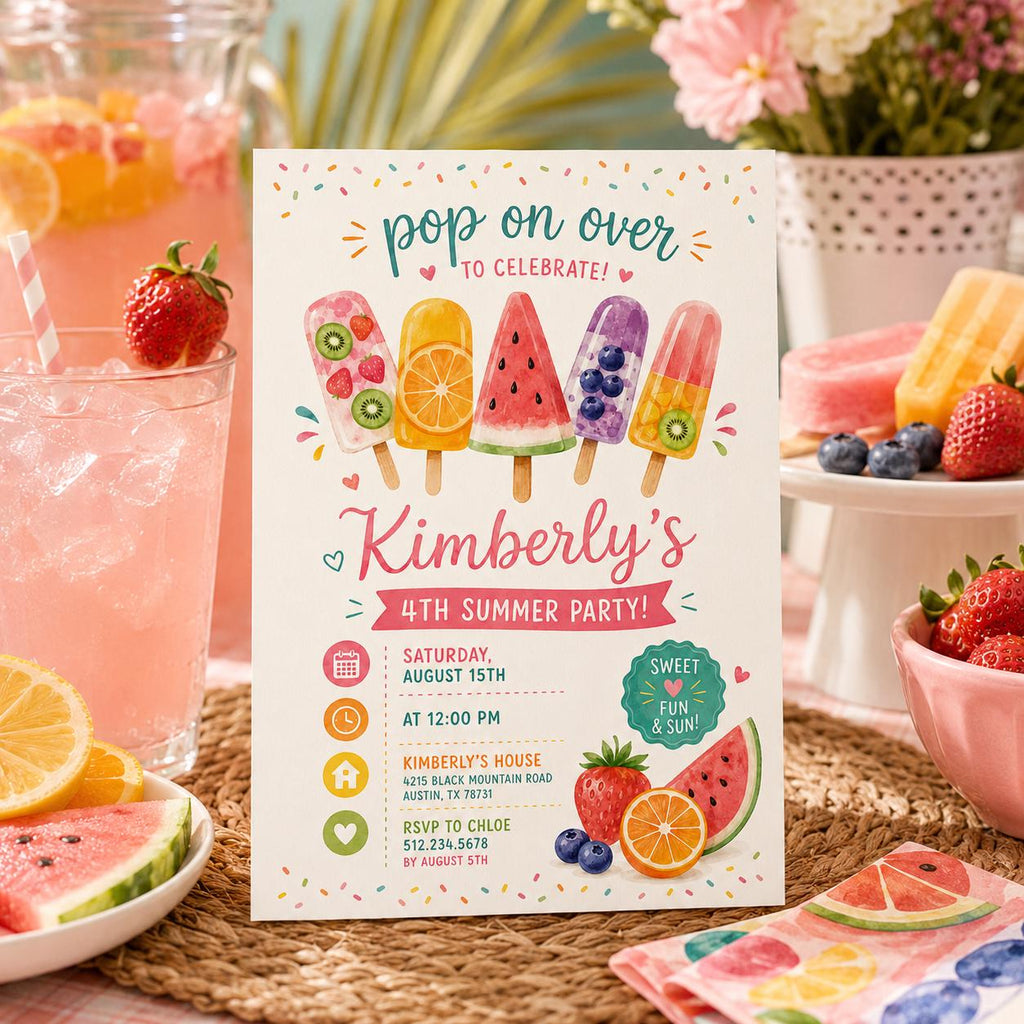 Editable Pool Birthday Invitation Canva Template, Cream Pool Cute Modern Fun Themed DIY Sweet Chic Party Invite, Printable Digital Download.